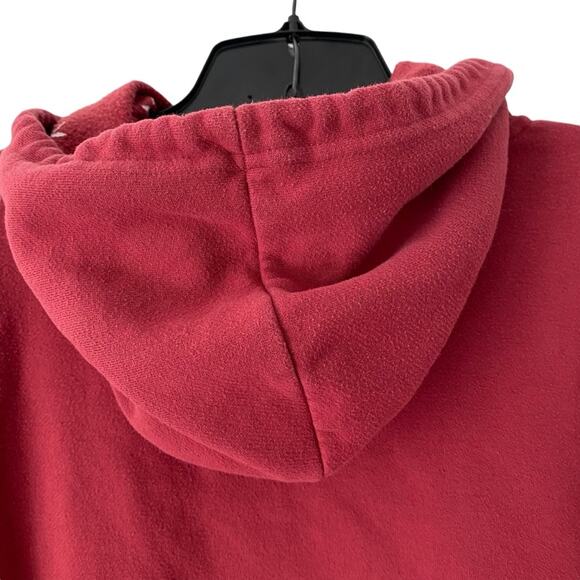 Playboy by PacSun Double Zip Cabin Hoodie Red size medium - Picture 7 of 9